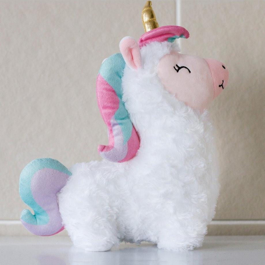 Novelty  Wärmekuscheltier "Llamacorn" für die Mikrowelle 
