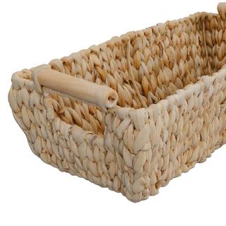 Northix Aufbewahrungskorb aus Wasserhyazinthe  