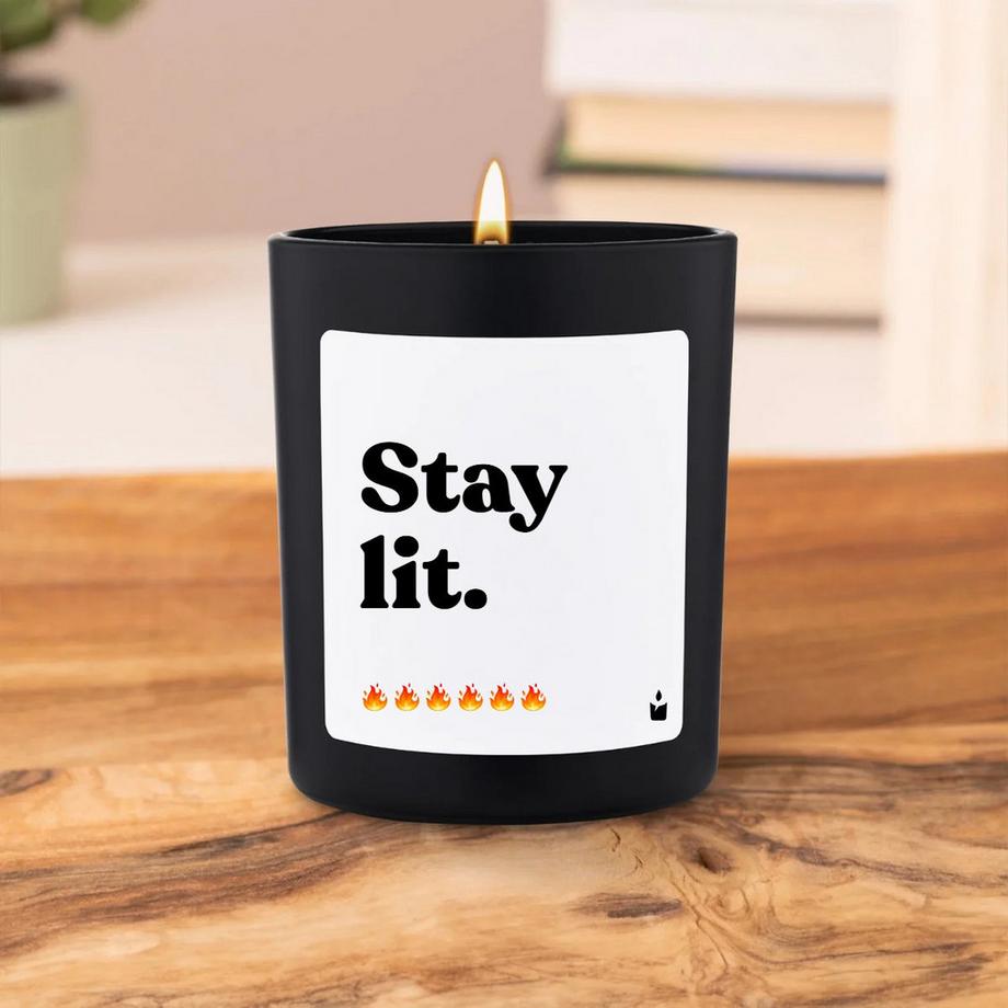 CandleHand Duftkerze Flowery Stay lit.  