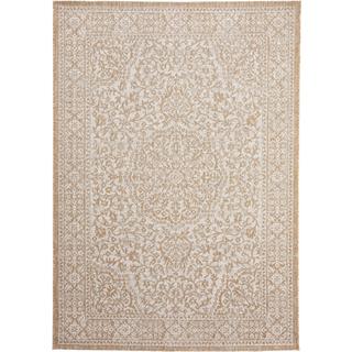 Benuta Tapis d'extérieur & intérieur Cleo Crème/Beige  