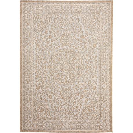 Benuta Tapis d'extérieur & intérieur Cleo Crème/Beige  