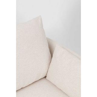 KARE Design Sofa Amalfi 2-Sitzer creme 219  