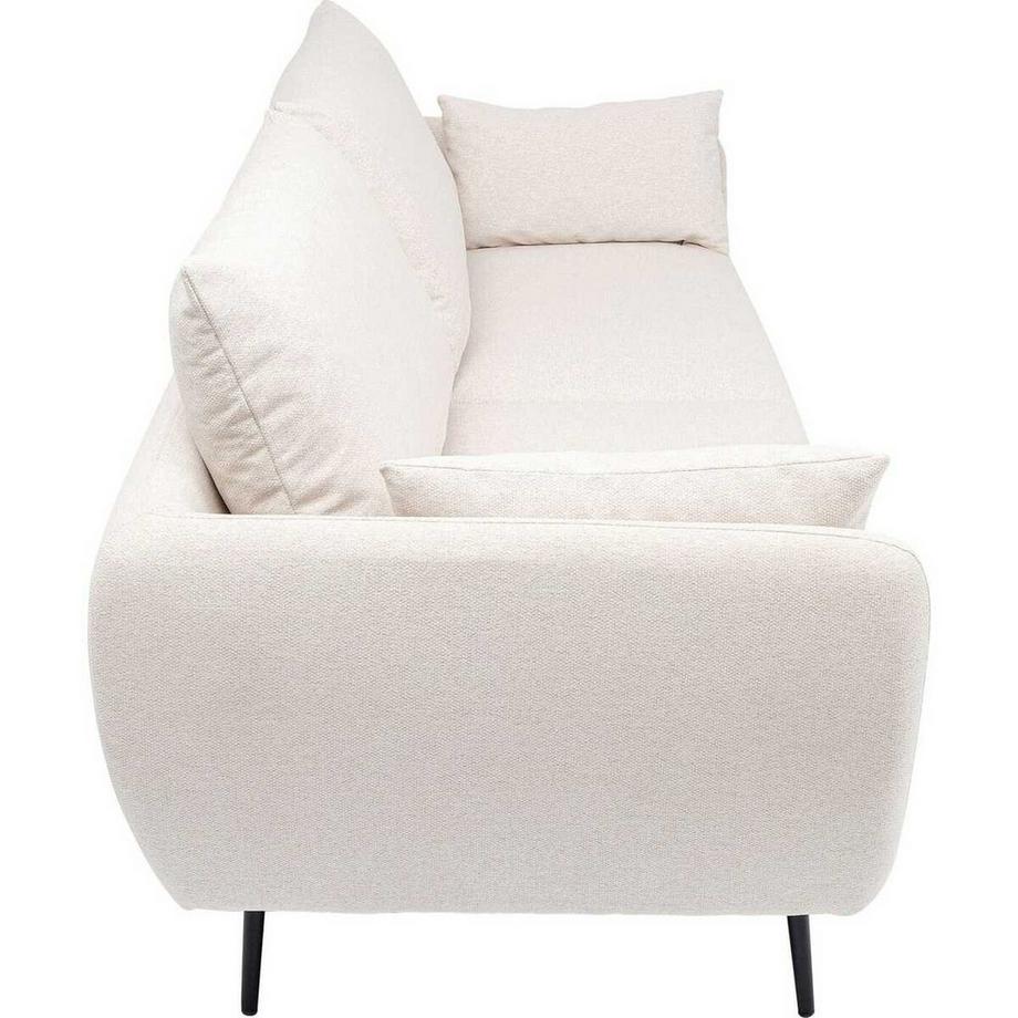 KARE Design Sofa Amalfi 2-Sitzer creme 219  