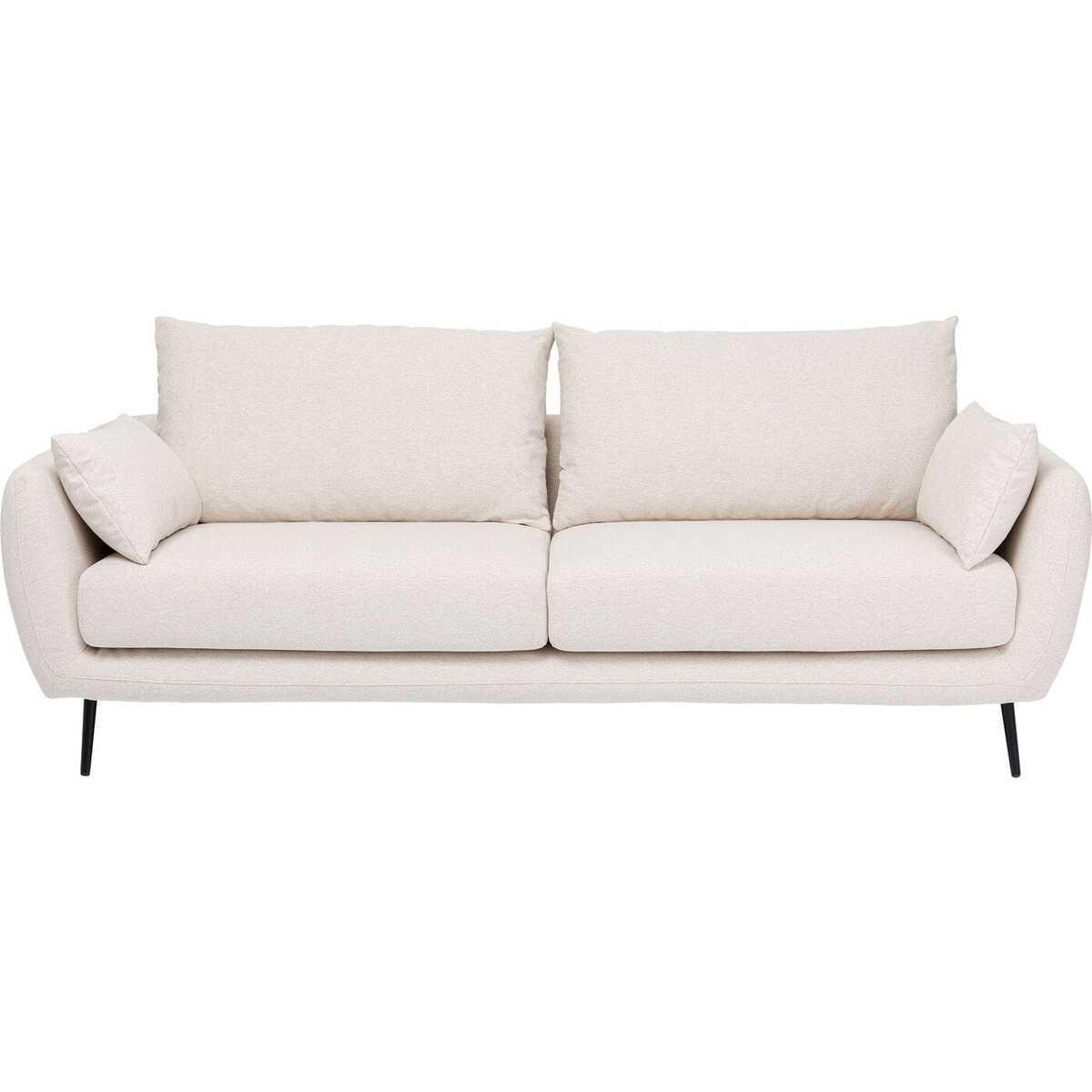 KARE Design Sofa Amalfi 2-Sitzer creme 219  