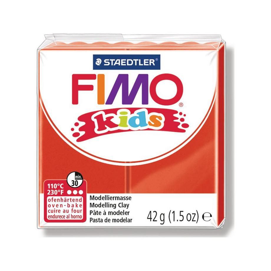 FIMO  Staedtler 8030002 composant pour poterie et modelage Argile à  modeler Rouge 42 g 1 pièce(s) 