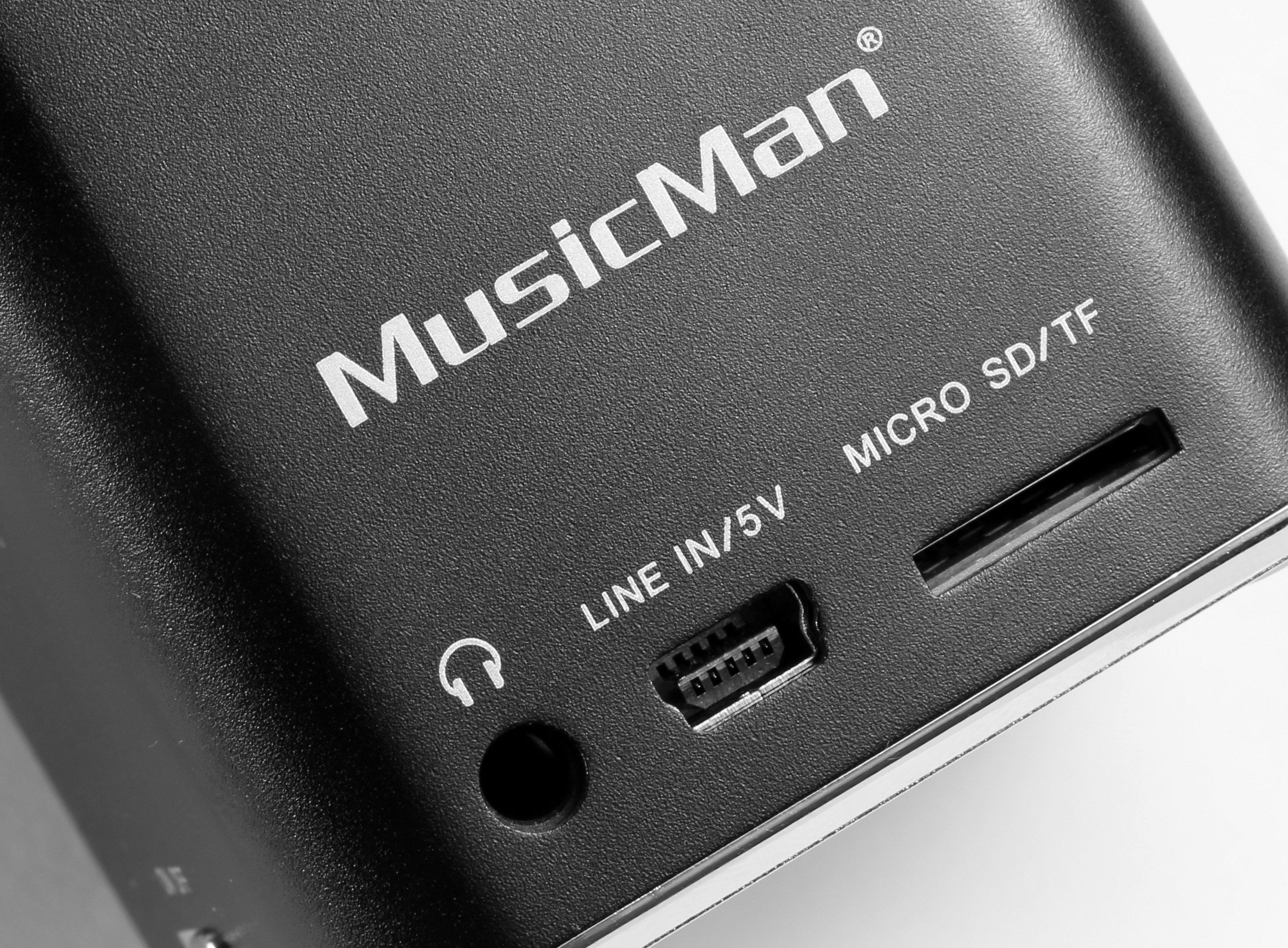 Technaxx  Technaxx Mini Musicman Schwarz 3 W 