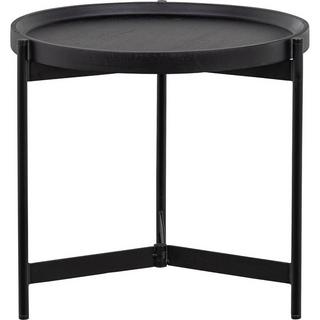 mutoni Table d'appoint Lizzy Mango noire (lot de 2)  