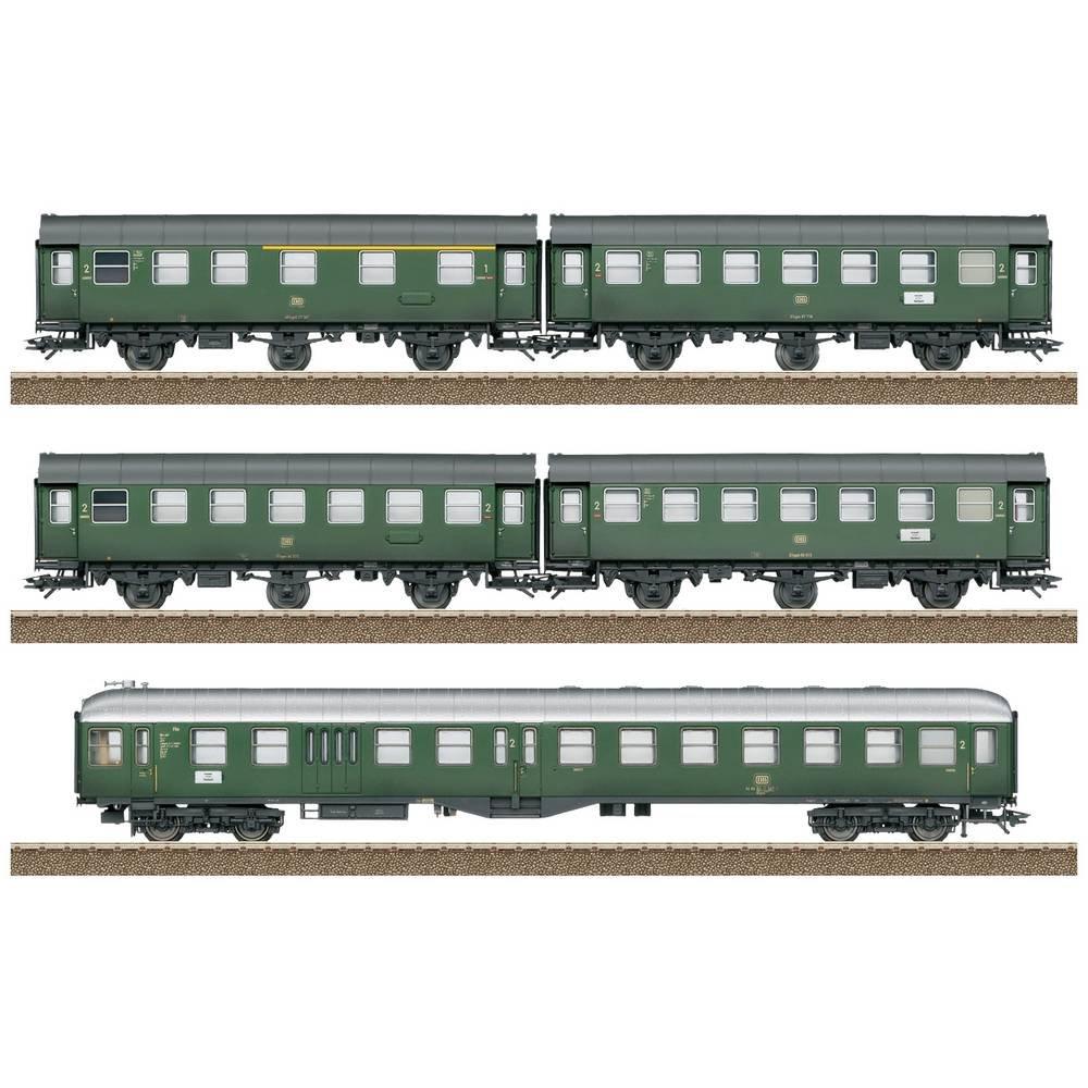 Image of H0 5-Personenwagen-Set zur BR 065 der DB Multicolor