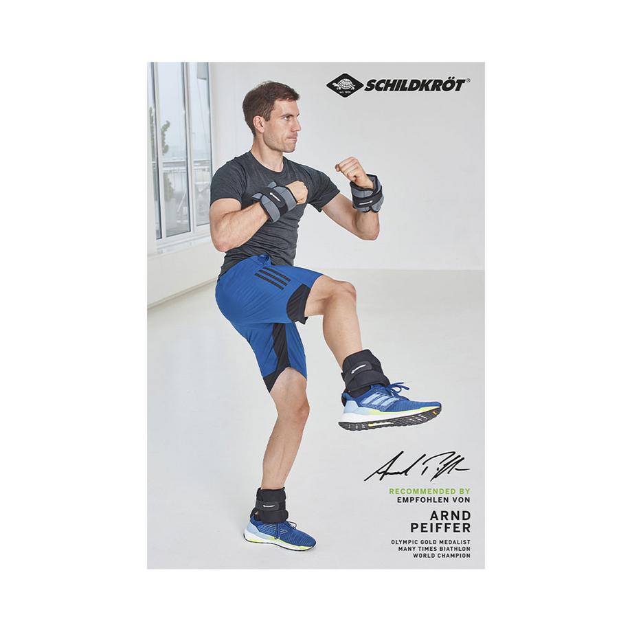 SCHILDKRÖT  Gewichtsmanschette Arm-Bein 1.0kg Set 