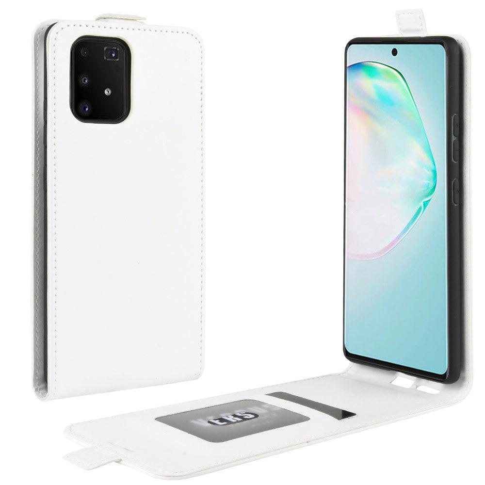 Cover-Discount  Galaxy S10 Lite - Custodia Classic Flip Bianco Verticale 