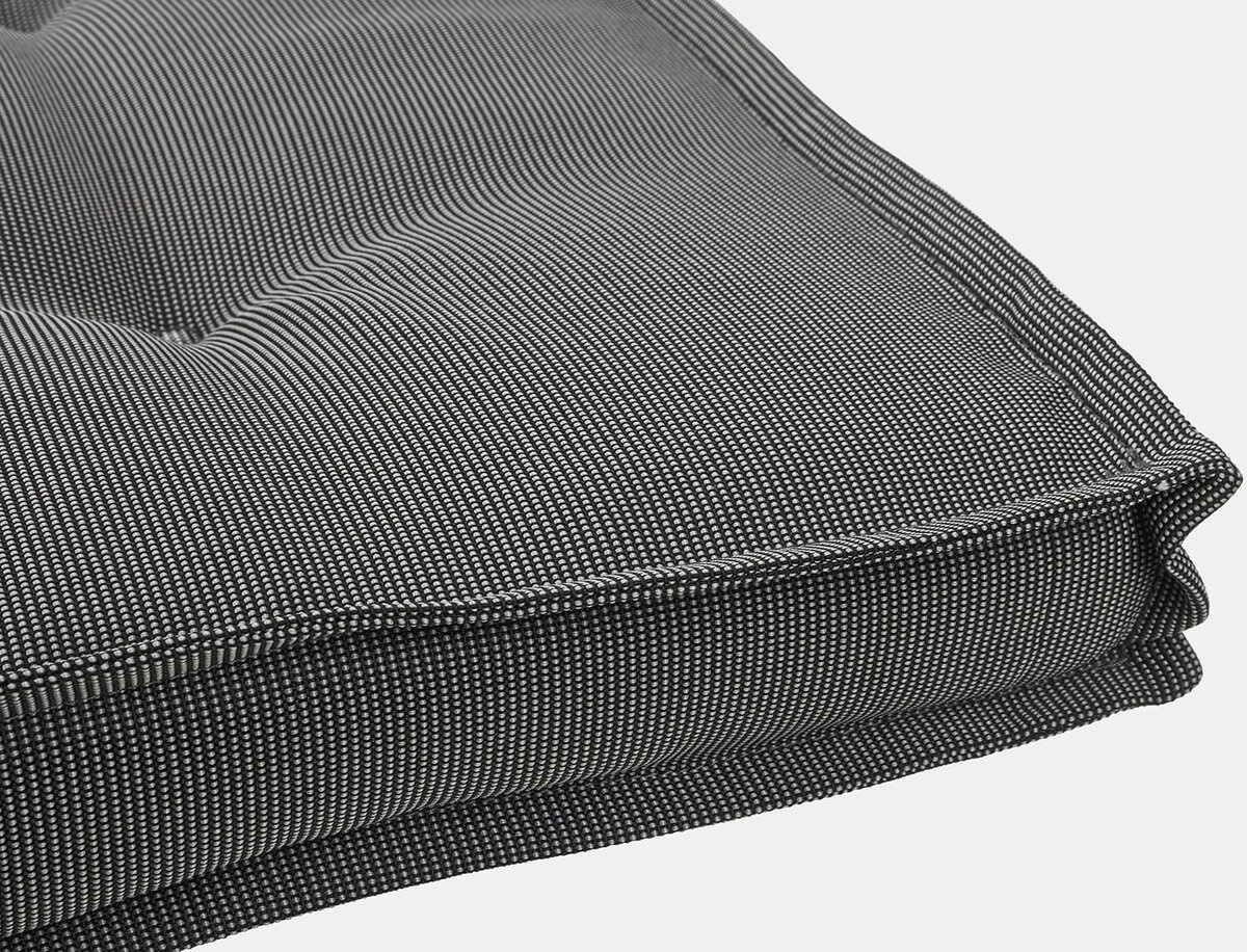 mutoni Coussin de jardin carré 40x40 Carbon  