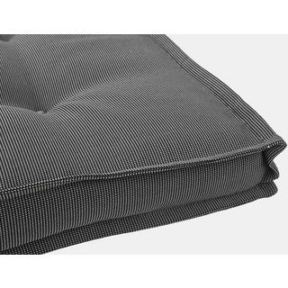 mutoni Coussin de jardin carré 40x40 Carbon  