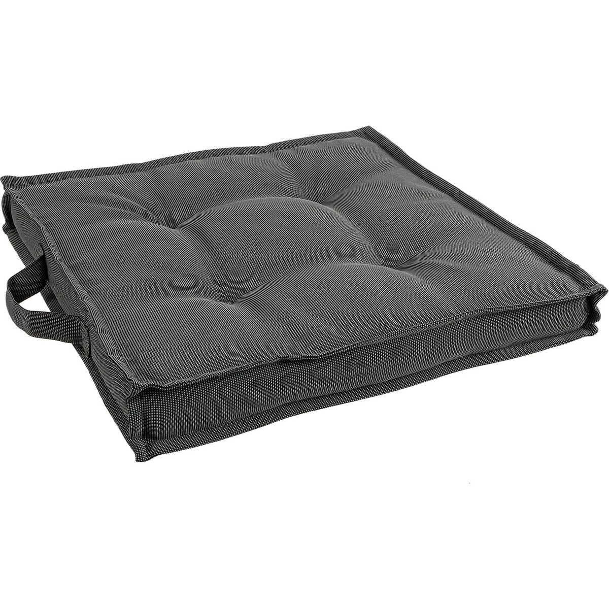 mutoni Coussin de jardin carré 40x40 Carbon  