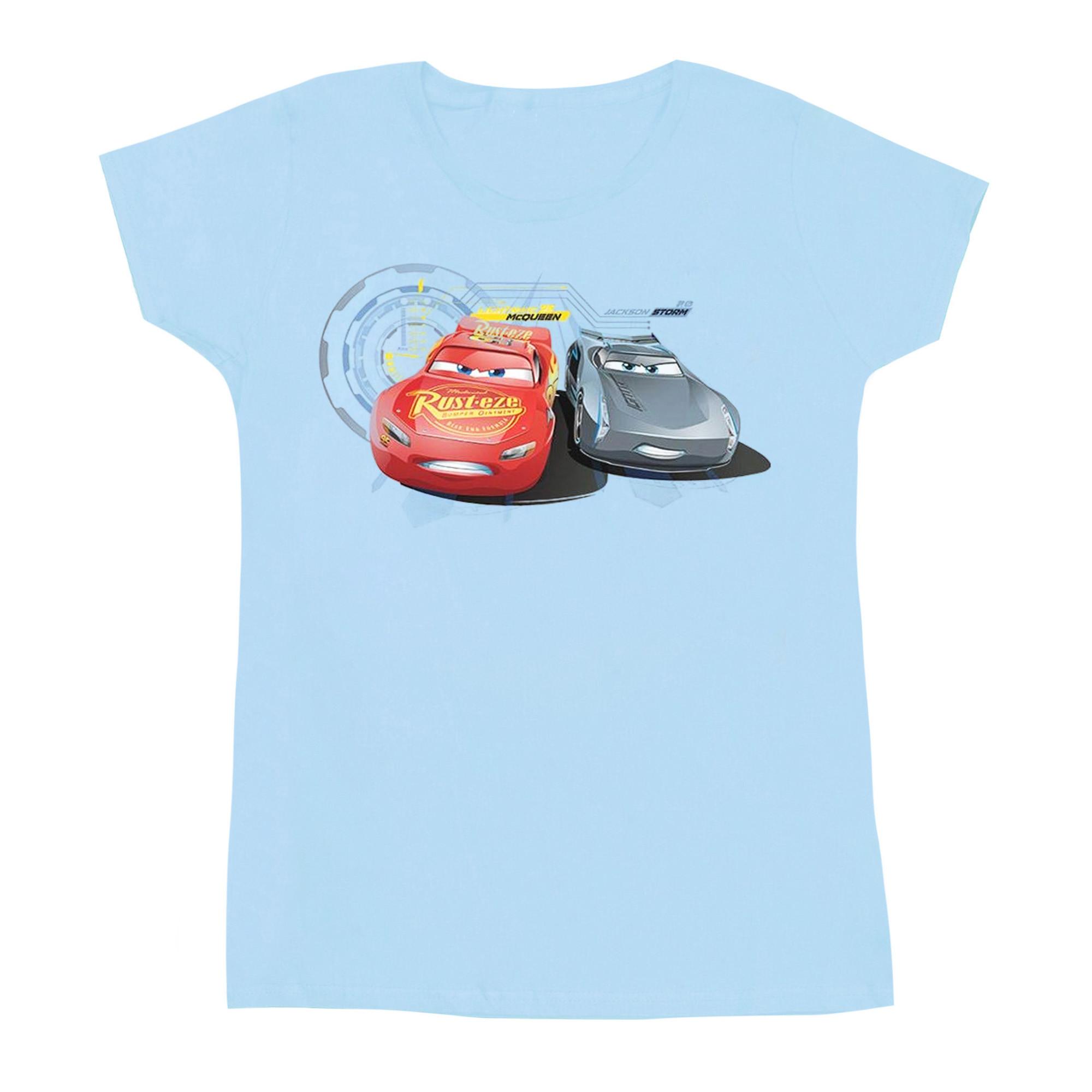 Disney  Tshirt CARS LIGHTNING VS STORM 