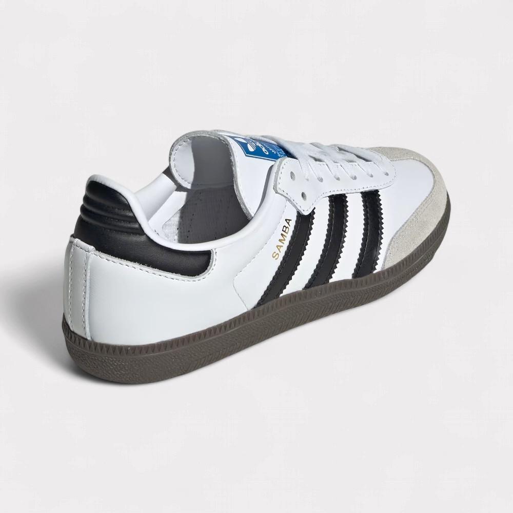adidas  Samba OG - White Black (GS) 
