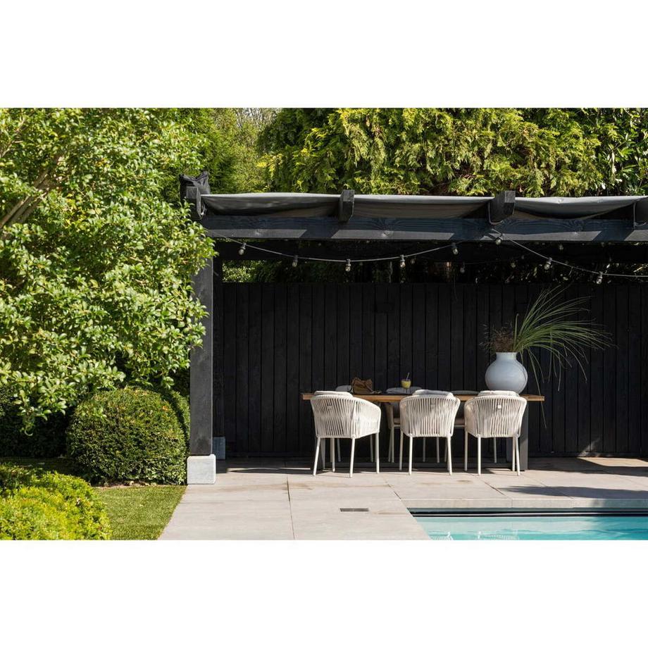 mutoni living Gartenstuhl Yukon hellgrau  