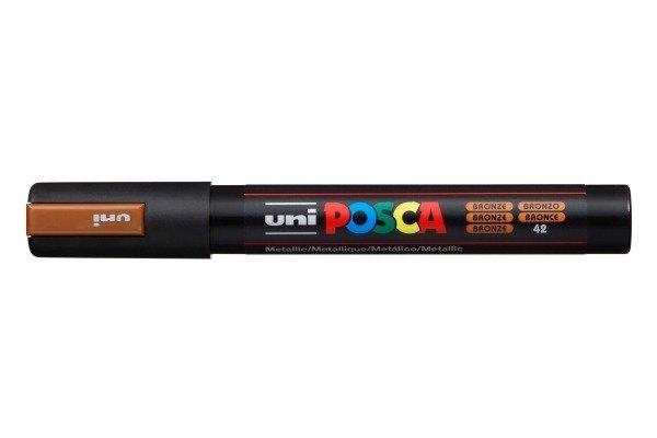 uni-ball UNI-BALL Posca Marker 1,8-2,5mm PC-5M BRONZE bronze, Rundspitze  