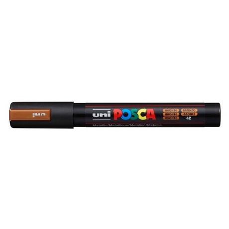 uni-ball UNI-BALL Posca Marker 1,8-2,5mm PC-5M BRONZE bronze, Rundspitze  