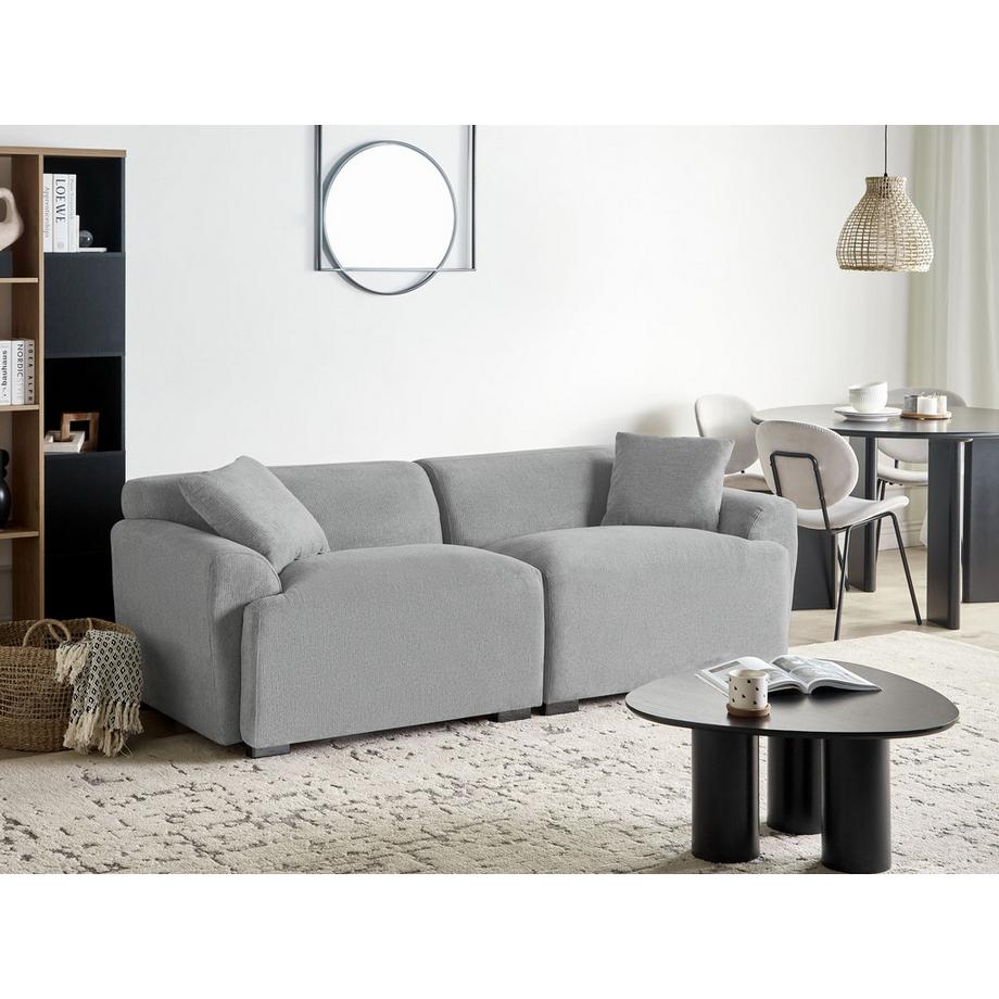 Beliani 3 Sitzer Sofa aus Stoff  KORIO  