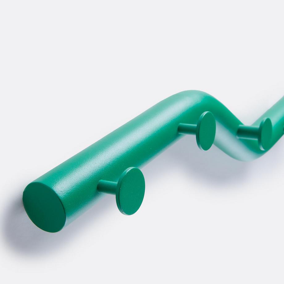 La Redoute Intérieurs Wandgarderobe Tubi mit 8 Haken  