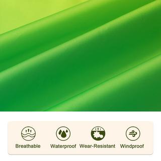 Alopini Mantella antipioggia con cappuccio cerniera impermeabile riutilizzabile  