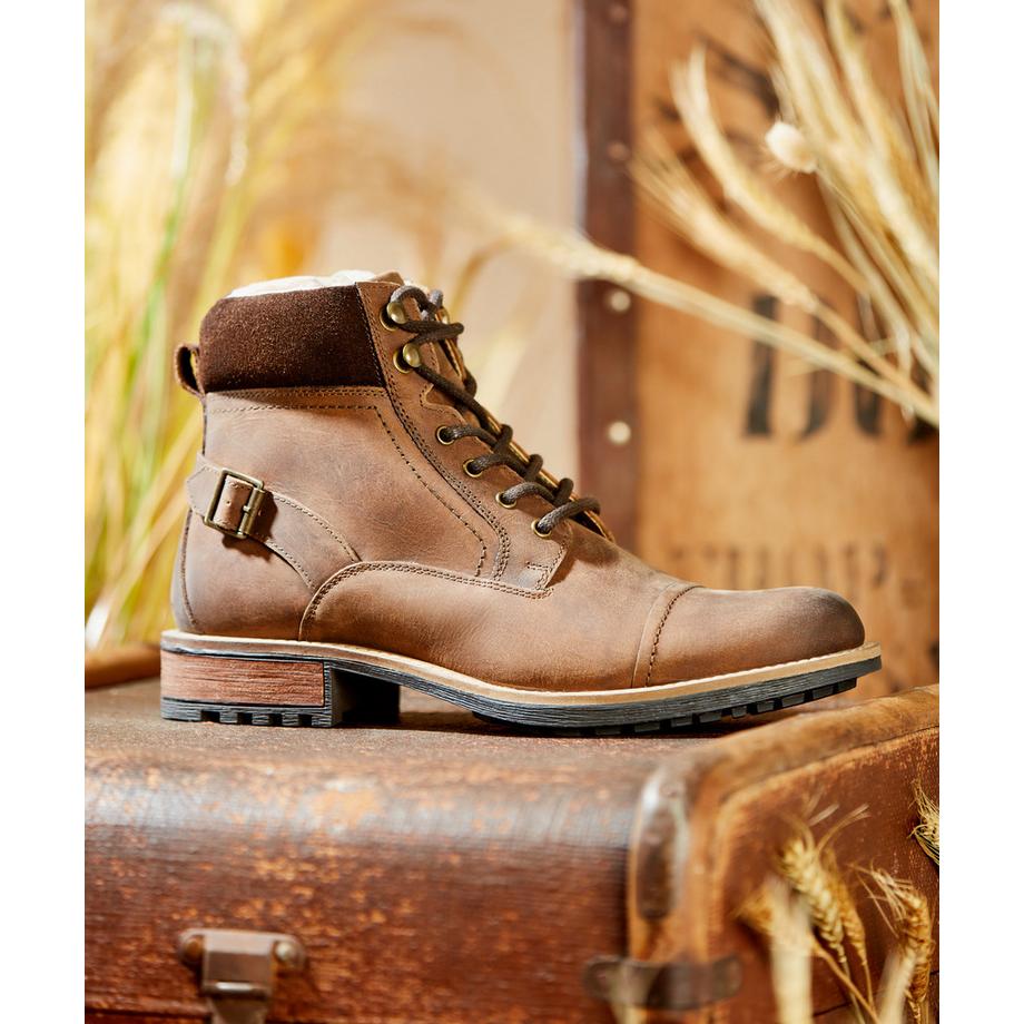 Joe Browns Borg gefütterte Aviator Stiefel  