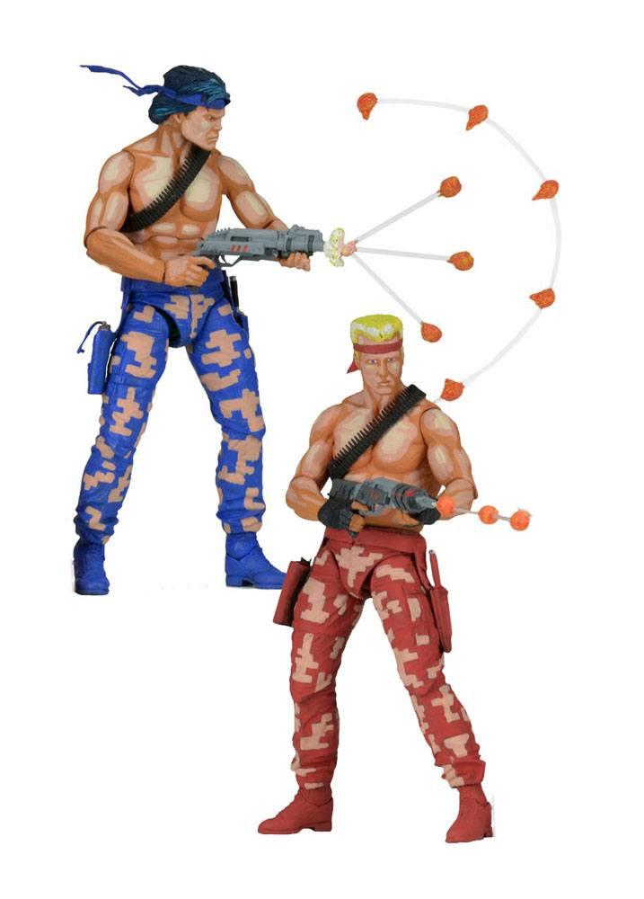 NECA  Contra Actionfiguren Doppelpack Bill & Lance Video Game Appearance 