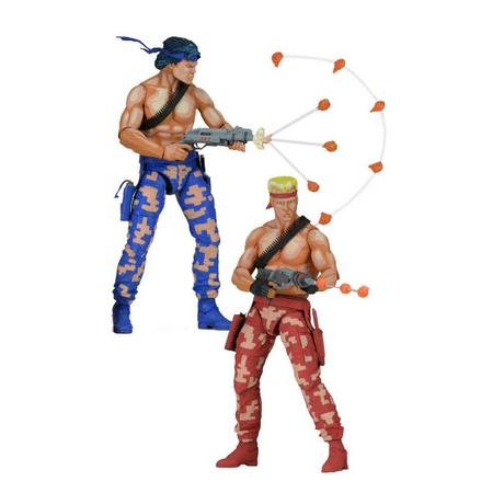 NECA  Contra Actionfiguren Doppelpack Bill & Lance Video Game Appearance 