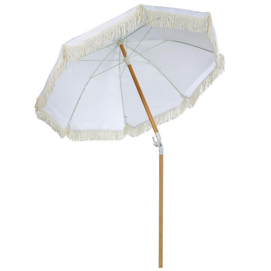 Beliani Parasol de jardin en Tissu MONDELLO  