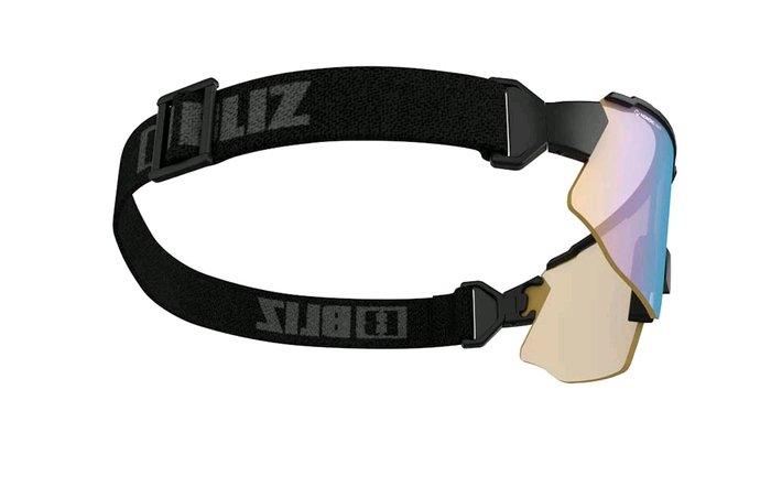 Bliz  Breeze - Matt Black/Brown w Silver Mirror 