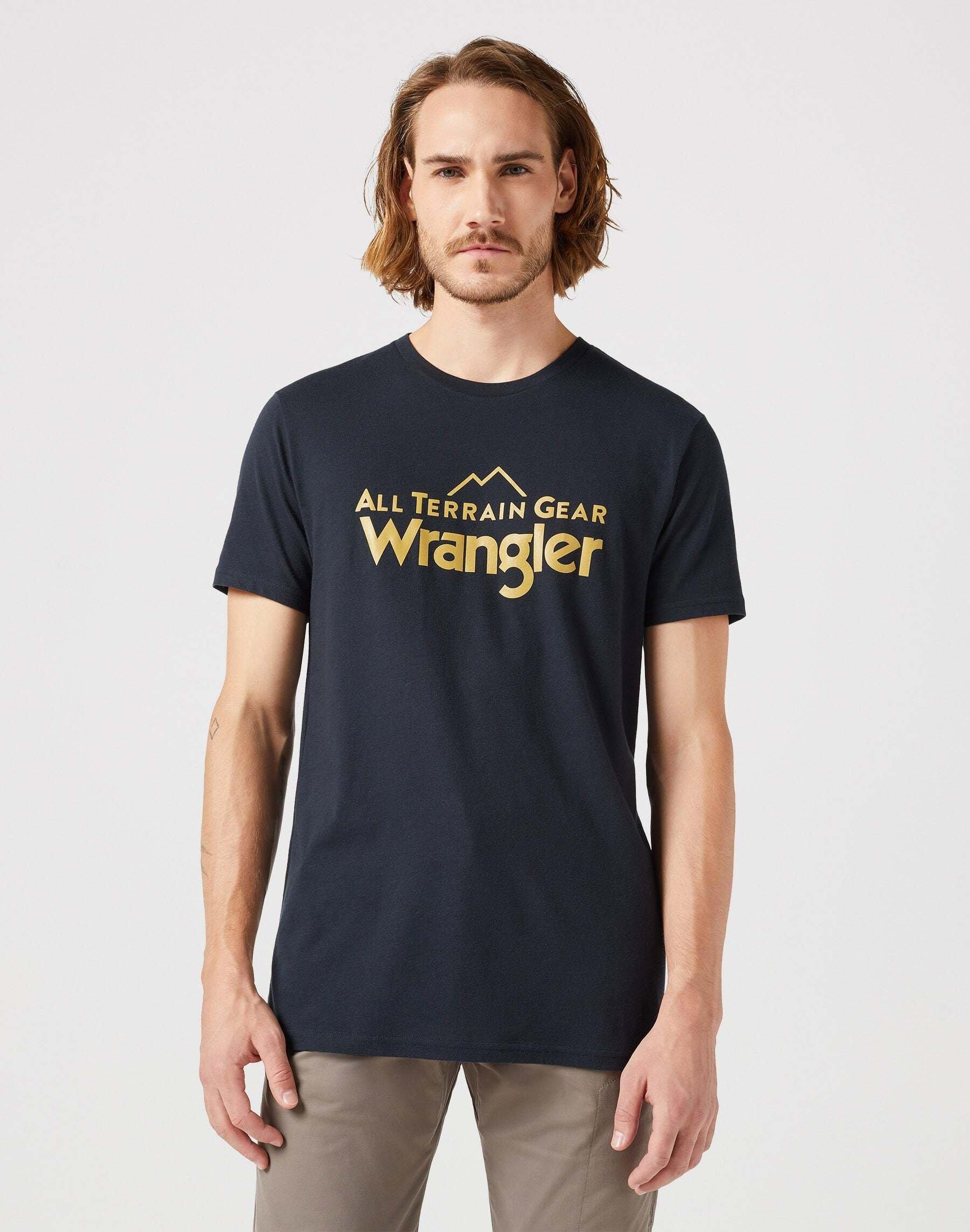 Image of T-shirts Logo Tee Herren Schwarz XL