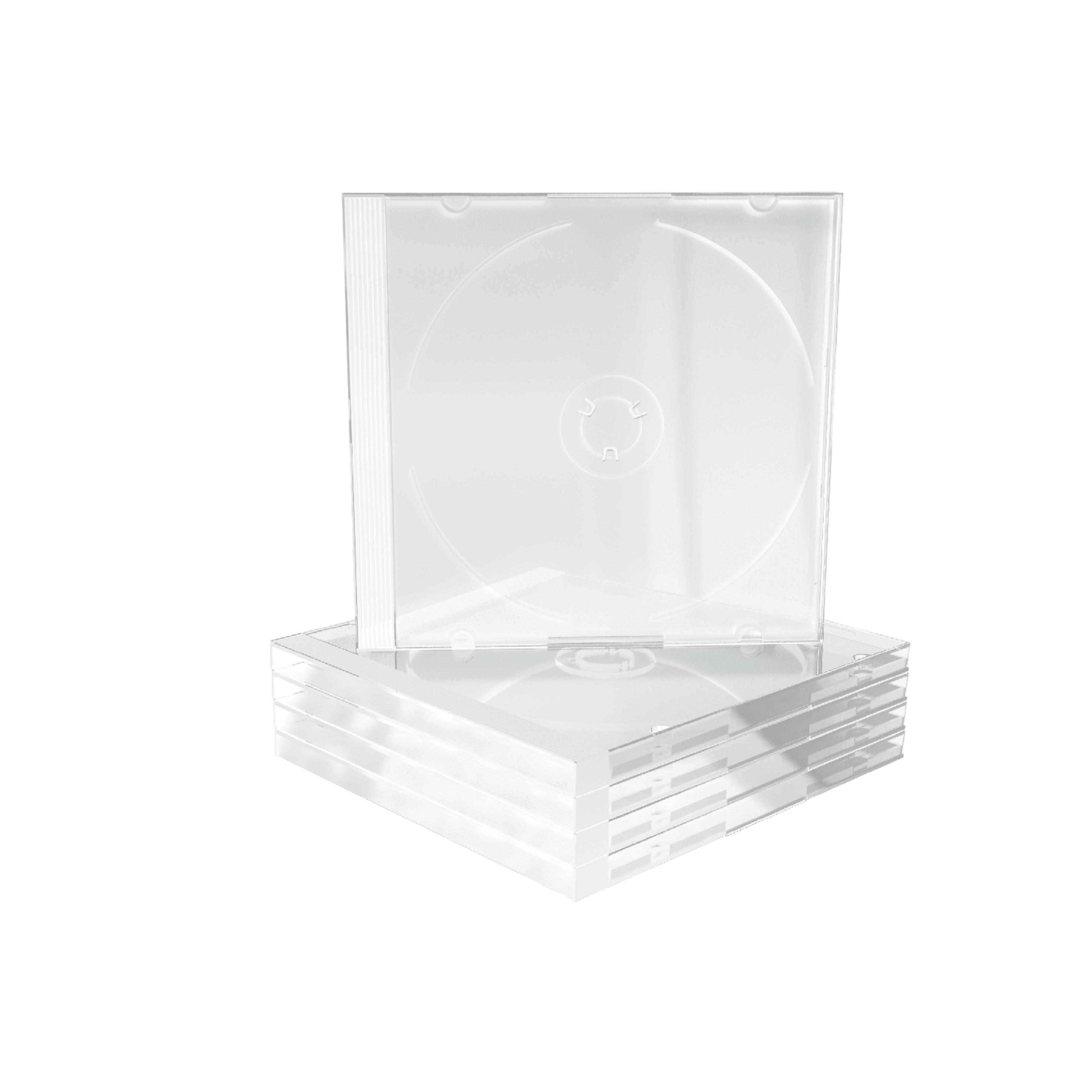 MediaRange  MediaRange BOX31-T étui disque optique Boîtier double 1 disques Transparent 