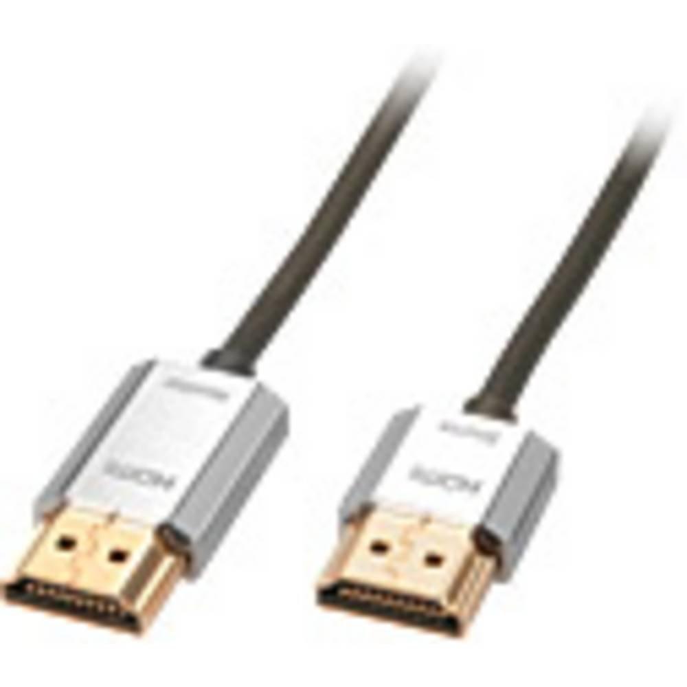 LINDY  LINDY CROMO Slim High Speed HDMI Cable with Ethernet - Video-Audio-Netzwerkkabel - HDMI 