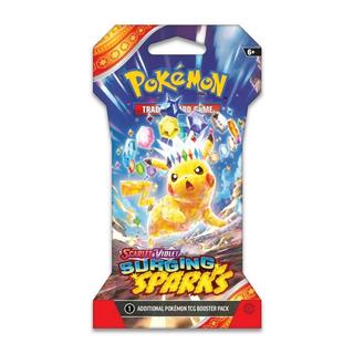 Pokémon  TCG: Scarlet & Violet - Surging Sparks (SV08) Sleeved Booster Pack (10 Cards) - EN 