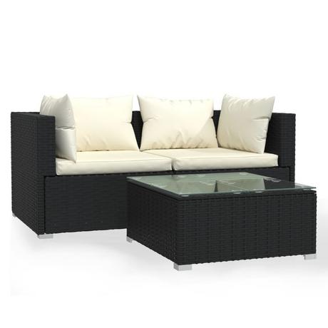 VidaXL Garten-lounge-set poly-rattan  