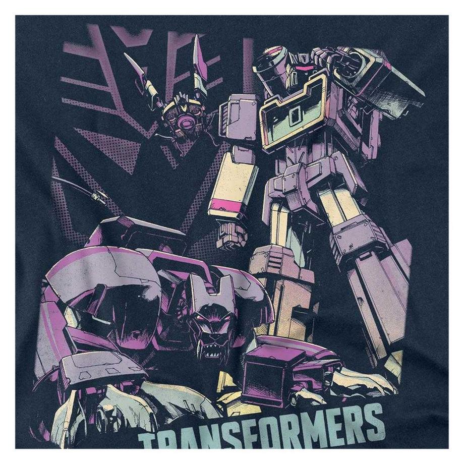 TRANSFORMERS T-Shirt Manches Longues Motif Generations Decepticon On The Hunt  