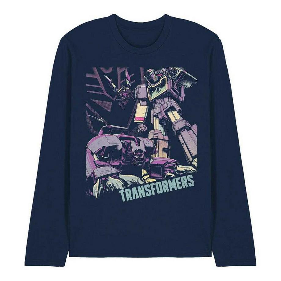 T-ShirtManches Longues Motif Soundwave Generations Decepticon On The Hunt