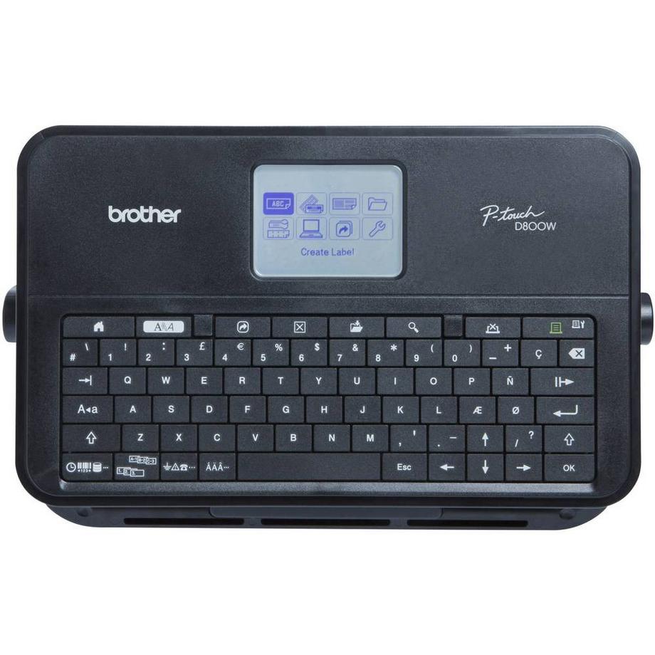 brother  P-Touch D800W Etichettatrice Adatto per nastro: TZe, HSe, HGe, FLe 3.5 mm, 6 