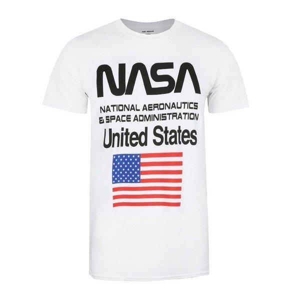 Image of Space Administration Tshirt Herren Weiss M