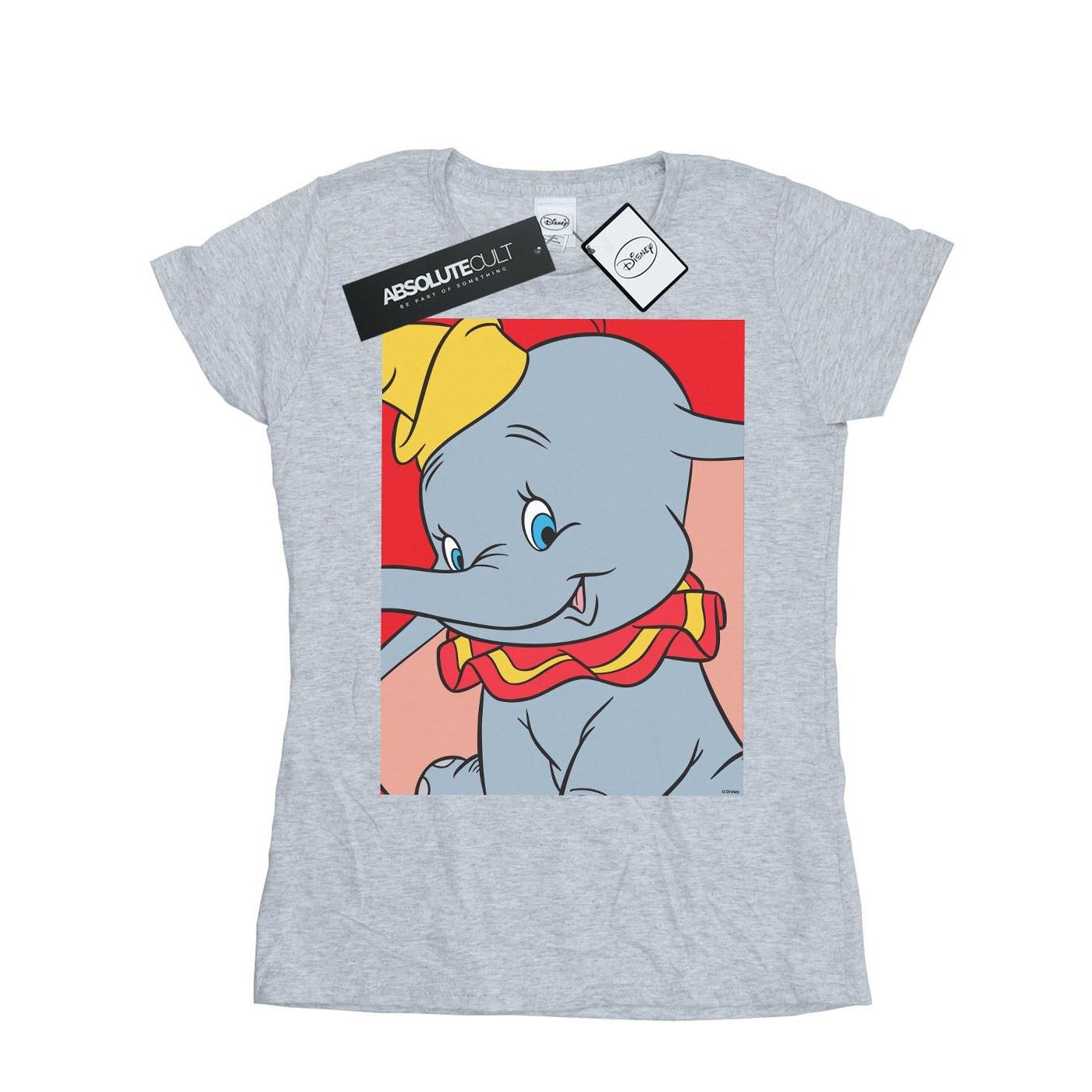 Image of Dumbo Portrait Tshirt Damen Grau XL