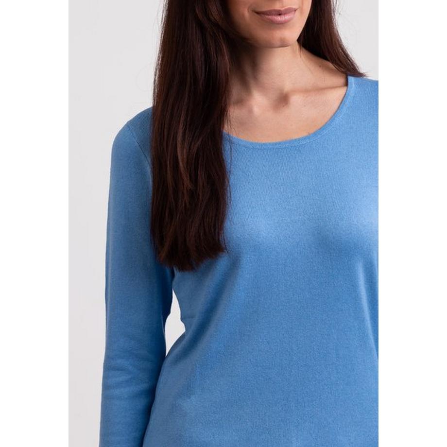 CASH-MERE.CH Pullover Girocollo Seta Cashmere  
