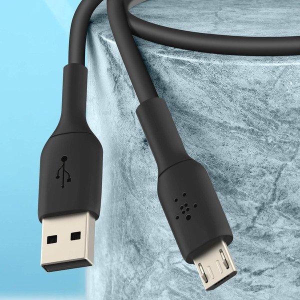 belkin  Belkin USB / Micro-USB Kabel 1m Schwarz 