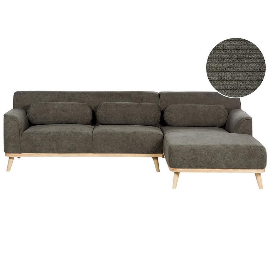 Ecksofa aus Cord  SIMOS