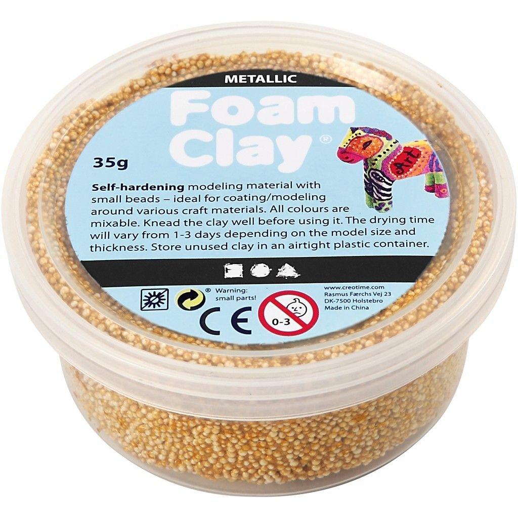 Image of Foam Clay Modellierton 35 g Gold 1 Stück(e) Gold