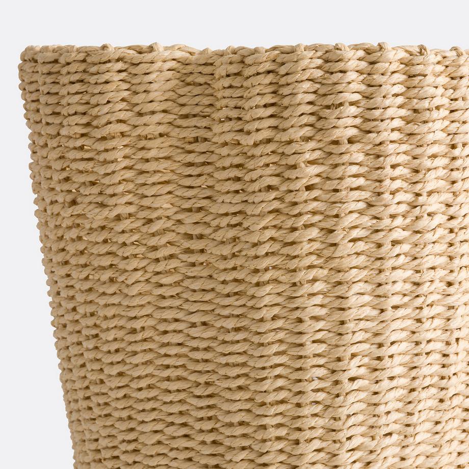 La Redoute Intérieurs Poubelle en papier tressé  