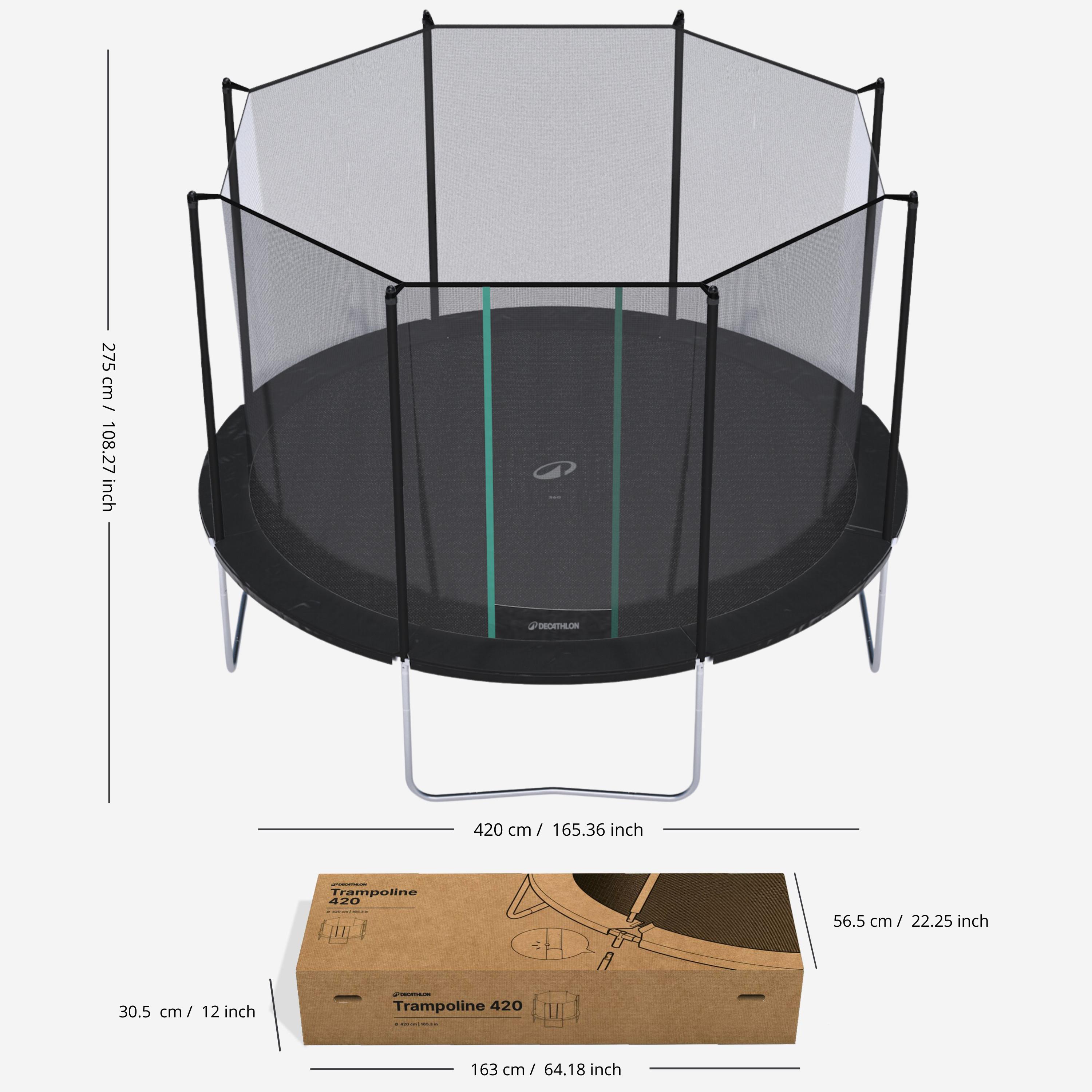 DOMYOS  Trampoline - TRAMPOLINE 420 