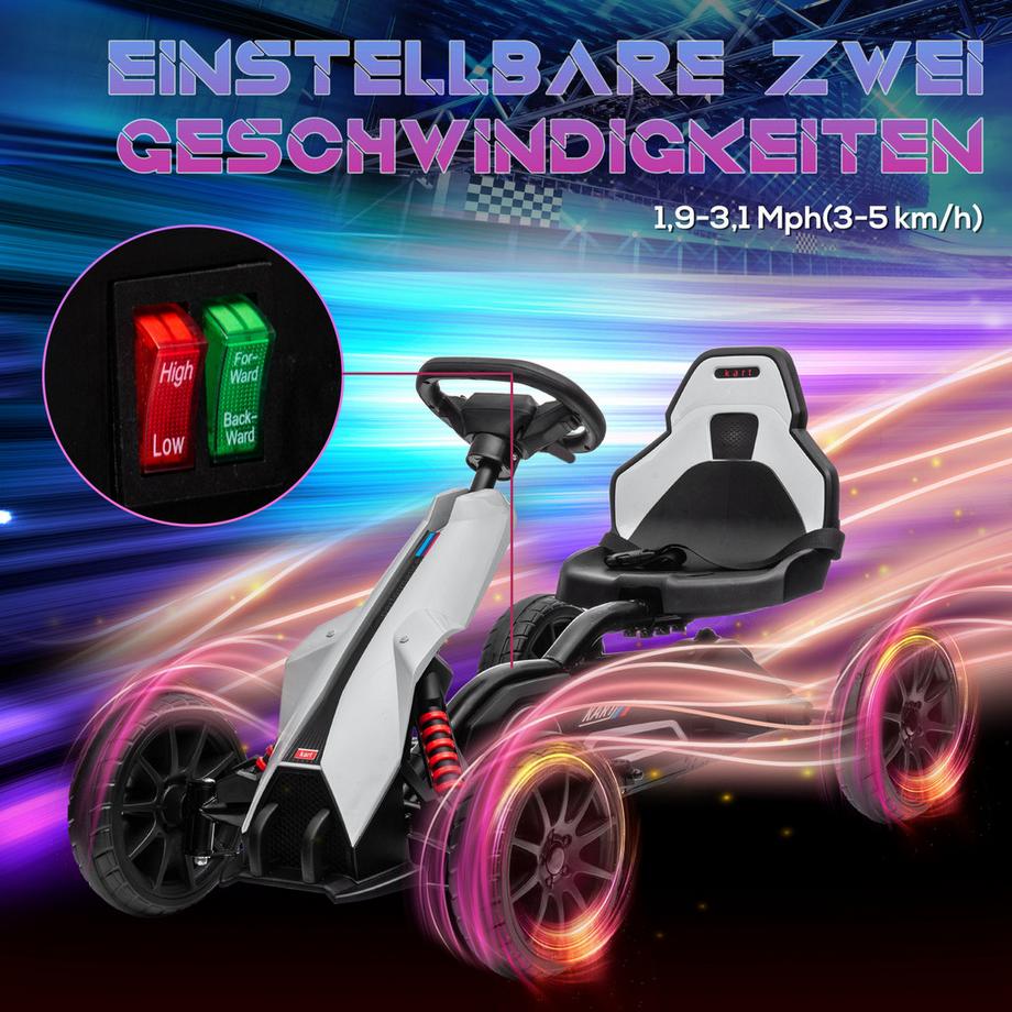 HOMCOM  Kinder Elektro Gokart 