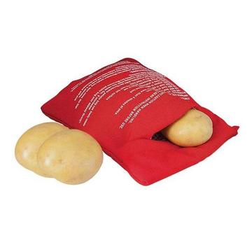 Tasche für Ofenkartoffeln in der Mikrowelle