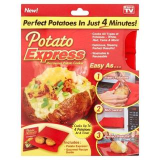 Northio Sac pour pommes de terre au four micro-ondes  