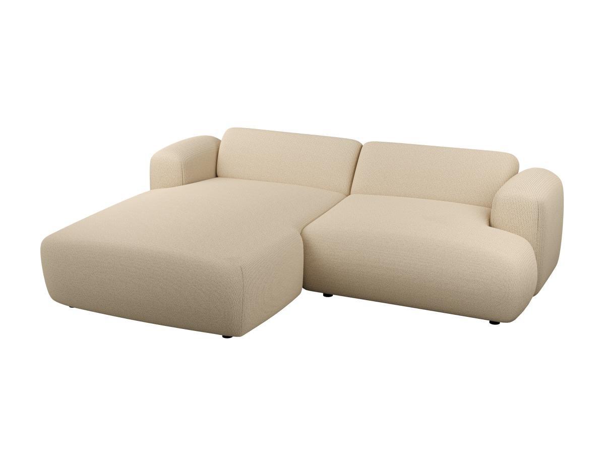 Image of Ecksofa - Ecke links - Strukturstoff - Beige - POGNI von Ecksofa - Ecke links - Strukturstoff - Beige - POGNI von Maison Céphy